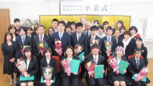 2019年度（令和元年度）第4回卒業式「出藍の誉れ」きっと虹がかかるはず2019-3