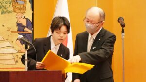 2025年度（令和7年度）創立10周年記念・第10回卒業式「司会はOGスクールサポーター」雲外蒼天・勇往邁進・大和高田市・奈良県産業会館・大ホール2026-132