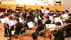 2025年度（令和7年度）創立10周年記念・第10回卒業式「友情出演・音楽演奏・吹奏楽団canonカノンの皆様「雲外蒼天・勇往邁進・大和高田市・奈良県産業会館・大ホール2026-92