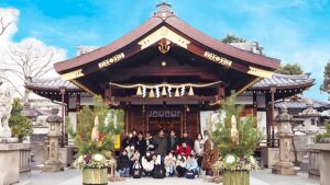 初詣・初えびす「天神社」大和高田市の氏神・古代豪族の末裔・大和武士当麻高田氏2025-104