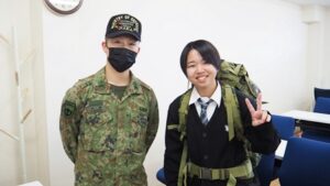 キャリアデザインゼミ「自衛隊・公務員説明会」災害派遣2025-70