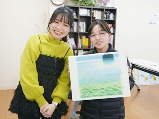奈良甘樫高等学院・通信制高校サポート校「教職員・先生方紹介」｜芸術・美術（美術実習）特別活動・アーティスティックな時間・松尾奈保先生