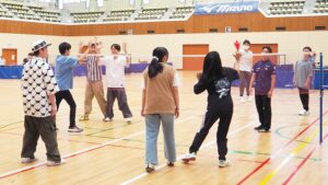 保健体育・体育実技「バドミントン・インディアカ」2024-200