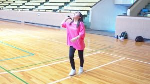 保健体育・体育実技「バドミントン」大和高田市総合体育館2020-16