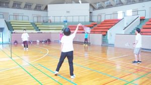 保健体育・体育実技「バドミントン」大和高田市総合体育館2020-2