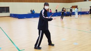 新学期の保健体育・体育実技「バドミントン」2023-319