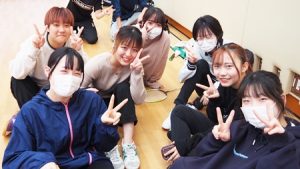 保健体育・体育実技「バドミントン」ようこそ転入生の皆さん・香芝市総合体育館2023-352