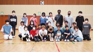 新学期の保健体育・体育実技「バドミントン」2023-373