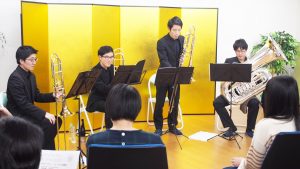ローブラス・イブニングコンサート（金管四重奏演奏会）2019-075