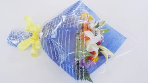 第六回卒業式（2021年度・令和3年度）花束2021-624