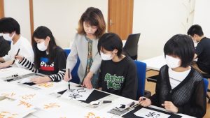 芸術「書道実習」前期授業・スクーリング総集編2023-266