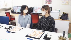 芸術・書道実習「毛筆の漢字五書体入門編」2024-52