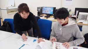 書道スクーリング「硬筆」太宰育代先生2019-2