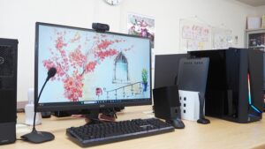 教室内部・PC 席「最新機種にリニューアル完了」2024-16