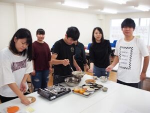 家庭総合・調理実習「フルーツゼリー」2028-30