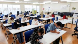 英検（実用英語技能検定）実施風景・学院教室2026-116
