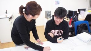 書道スクーリング「硬筆」太宰育代先生2019-001