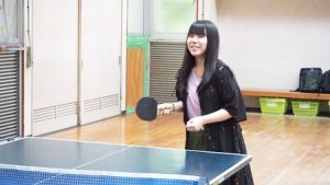 保健体育・体育実技「卓球」大和高田市総合体育館2019-017