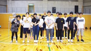 保健体育・体育実技「バドミントン」橿原市曽我川緑地体育館2019-019