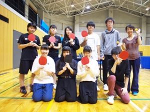 保健体育・体育実技「卓球」橿原市曽我川緑地体育館2018-055