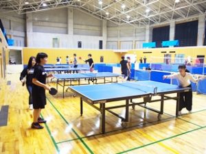 保健体育・体育実技「卓球」橿原市曽我川緑地体育館2018-057