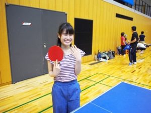 保健体育・体育実技「卓球」橿原市曽我川緑地体育館2018-080