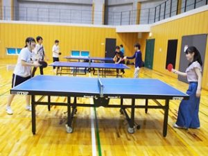 保健体育・体育実技「卓球」橿原市曽我川緑地体育館2018-081