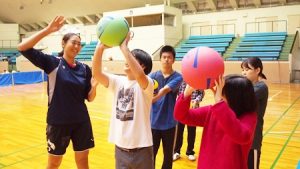 保健体育・体育実技「バレーボール」大和高田市総合体育館2019-114