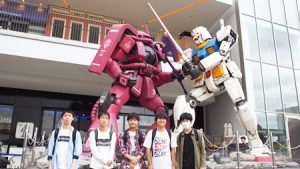 過去と未来を旅する校外学習「太陽の塔とバーチャルスポーツ」エキスポシティ・ガンダム2019-30