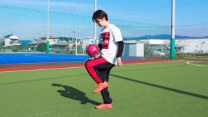 冬季休業「体育実技・フットサル」
