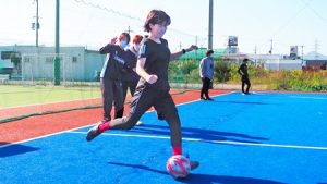 保健体育・体育実技「フットサル」FEELスポーツパークKASHIHARA2022-321