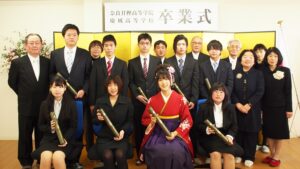 第1回卒業式（2016年度・平成28年度）「創立年度・学院元年」大和高田市・学院教室2016-63