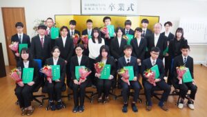 第6回卒業式（2021年度・令和3年度）「万里一空・勇往邁進・物語はここから始まる」大和高田市・学院教室2021-163