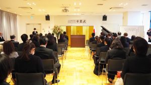 第七回卒業式（2022年度・令和4年度）開式の辞2022-101