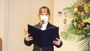 2022年度（令和4年度）第7回卒業式「二通の答辞・さらば青春」大和高田市・市民交流センター・コスモスプラザ2022-27