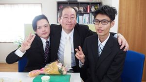 第2回卒業式昼食会後片付け｜まさか卒業生が教室の復元までgraduation2017-406