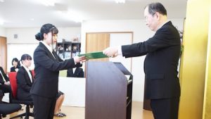 第3回卒業式・2018年度（平成30年度）卒業証書授与2018-309