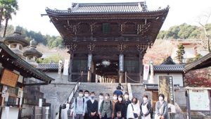 秋季校外学習「平安文学フィールドワーク」隠国の初瀬・紅葉の長谷寺2020-12