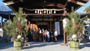 初詣・新春正月・高皇産霊神「天神社」大和高田市の氏神・古代豪族の末裔・大和武士当麻高田氏2026-5