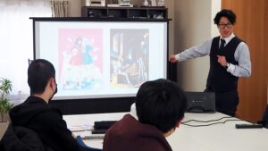 専門学校アートカレッジ神戸「絵が上手くなる方法教えます」出張授業・出前授業2025-88