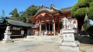 近鉄南大阪線・高田市駅前・龍王宮（石園坐多久虫玉神社）日本遺産2024-21