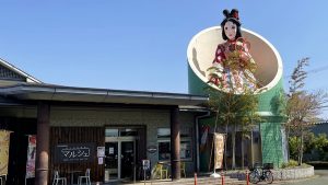 竹取物語の里・まちの駅広陵・はしお元気村マルシェの巨大「かぐや姫」2023-101