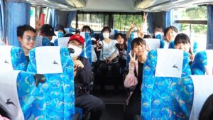 夏季校外学習「亀の瀬地すべり歴史資料室・インフラツーリズム」旧大阪鉄道亀瀬隧道・プロジェクションマッピング2024-32