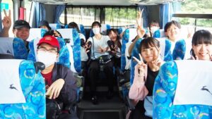夏季校外学習「亀の瀬地すべり歴史資料室・インフラツーリズム」旧大阪鉄道亀瀬隧道・プロジェクションマッピング2024-33