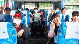 夏季校外学習「亀の瀬地すべり歴史資料室・インフラツーリズム」旧大阪鉄道亀瀬隧道・プロジェクションマッピング2024-447