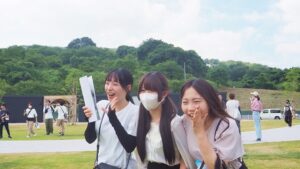 夏季校外学習「亀の瀬地すべり歴史資料室・インフラツーリズム」旧大阪鉄道亀瀬隧道・プロジェクションマッピング2024-449
