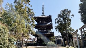 広陵町・重要文化財「百済寺・三重塔」2022-201