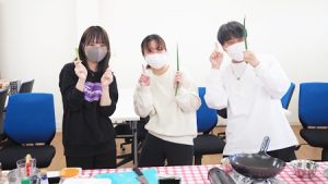 家庭総合・調理実習｜麻婆豆腐&もやしときゅうりのナムル2021-141