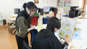芸術・美術実習「油彩画」アーティスティックな時間2025-192
