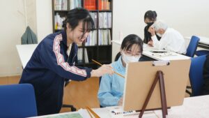 芸術・美術実習「油彩画」油絵の静物画・風景画2025-57